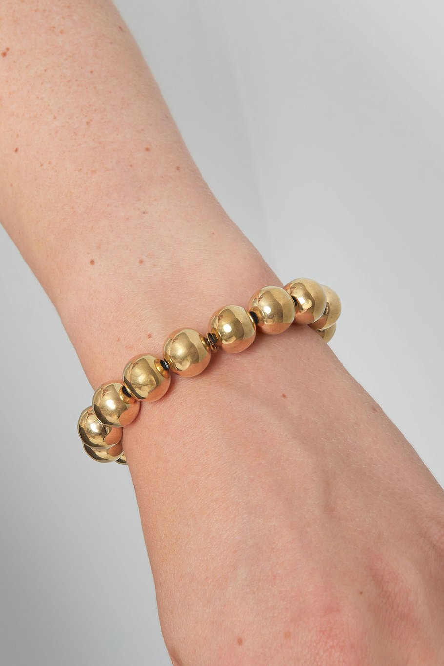 Bracelet big bold type - Gold color Picture2